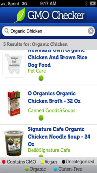 GMO Checker App