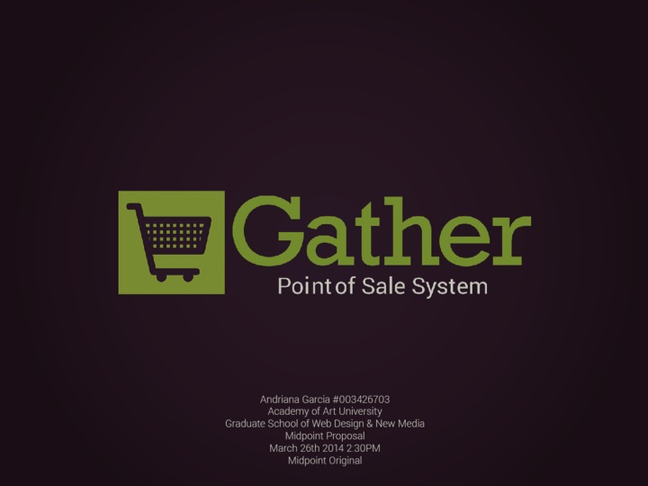 Gather POS Title Image